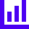 icon purple graph